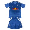 Original Trikotsatz Leeds United Torwart 2025-26 Blaue Für Kinder
